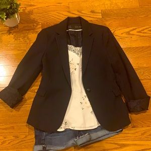 Zara Dark Navy Blazer